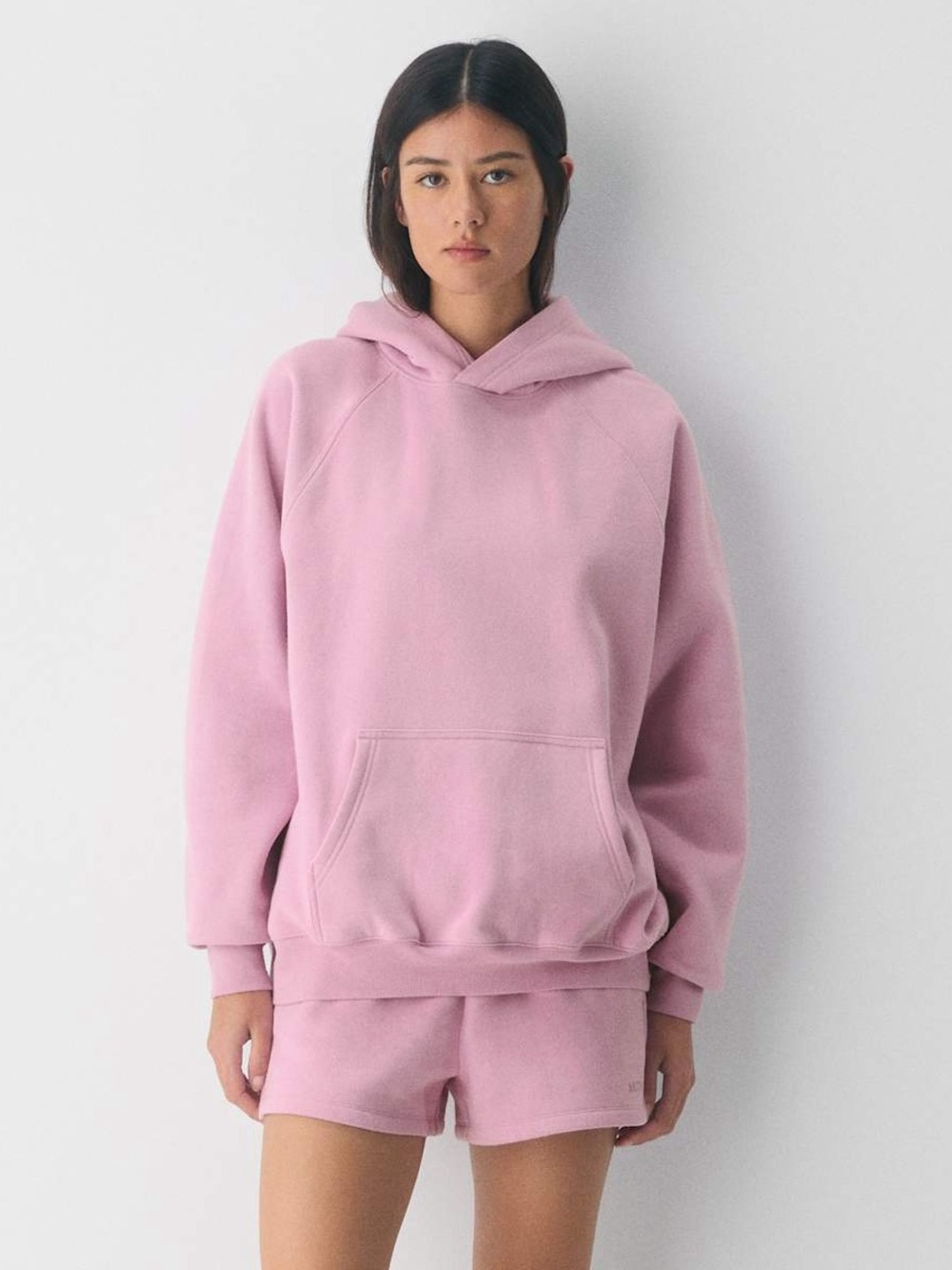 Aritzia Cozy Sweatfleece Mega Raglan™ Hoodie in Sweet Pea Purple